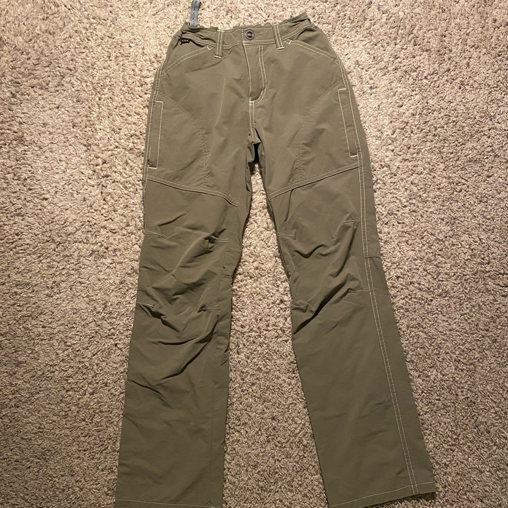 Kuhl Nylon Outdoors Pants Cargo Pockets Size Large Youth 14-16